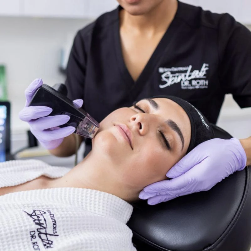 Morpheus8 treatment at SkinCeuticals SkinLab by Dr. Roth